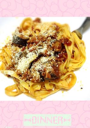 ナスと挽き肉のトマトパスタ★-レシピのメイン写真