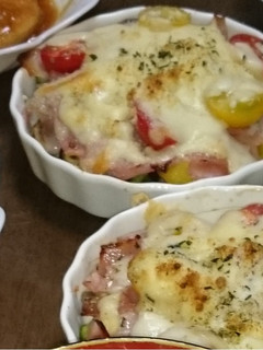 ベーコンと野菜のチーズ焼き-レシピのメイン写真