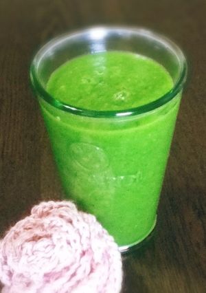 ほうれん草 いよかん グリーンスムージー-レシピのメイン写真