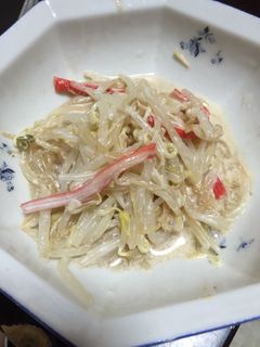 もやしとカニカマのサラダ-レシピのメイン写真