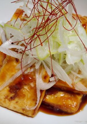 ヘルシーでもしっかり味☆お豆腐の照り焼き-レシピのメイン写真