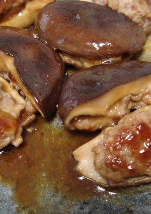 ＊＊＊しいたけの肉詰め焼き＊＊＊-レシピのメイン写真