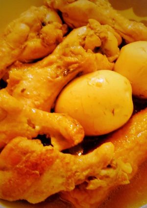 簡単☆鶏手羽とたまごのさっぱり煮-レシピのメイン写真