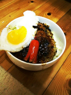 ロコモコ丼-レシピのメイン写真