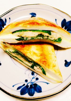 ポテトサラダをリメイク☆挟み焼き-レシピのメイン写真