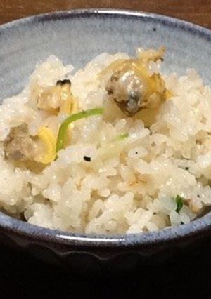 アサリの炊き込みご飯(ペッパー入り)-レシピのメイン写真