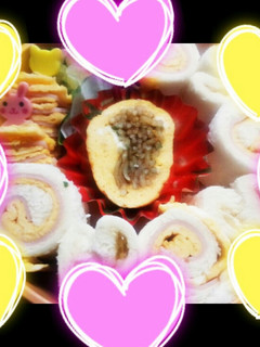 ♡お弁当に!くるくるオムそば♡-レシピのメイン写真