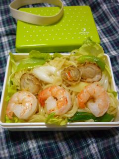 シーフードのサラダ塩焼きそば-レシピのメイン写真