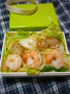 シーフードのサラダ塩焼きそば-レシピのメイン写真