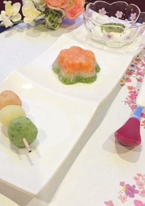 離乳食で初節句（桃の節句）-レシピのメイン写真