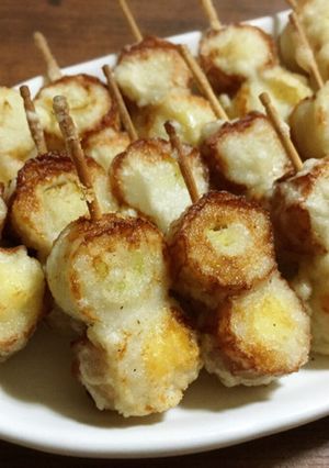 お弁当にも♡ちくわの天ぷらチーズ＆ねぎ-レシピのメイン写真