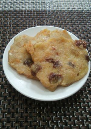 離乳食☆バナナレーズンパンケーキ☆-レシピのメイン写真