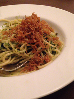 あおさ海苔と柚子胡椒のパスタ-レシピのメイン写真