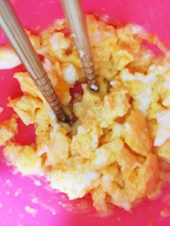 レンジde簡単炒り卵風♪-レシピのメイン写真