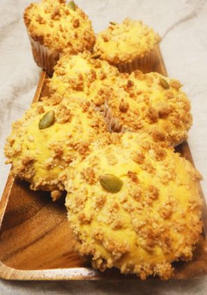 簡単なのに贅沢な味！かぼちゃマフィン-レシピのメイン写真