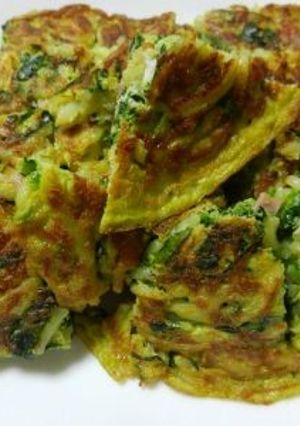 焼きそば麺でほうれん草のオムレツ☆-レシピのメイン写真