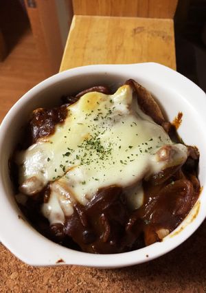残り物で☆ハヤシソースのパングラタン-レシピのメイン写真