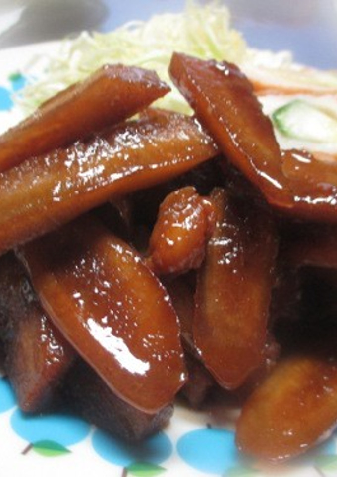 鶏ごぼうの照り焼き☆-レシピのメイン写真