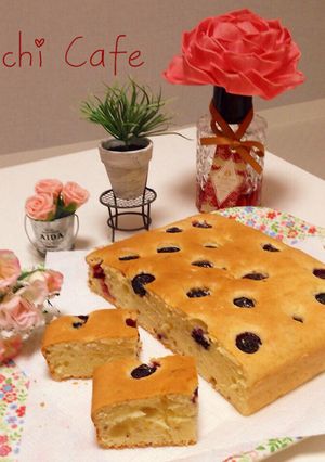 生クリーム♡ブルーベリーケーキ♪-レシピのメイン写真