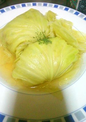 豆腐とおからハンバーグでロールキャベツ-レシピのメイン写真