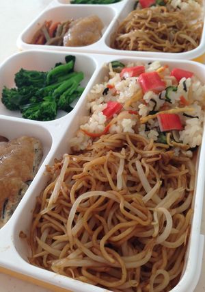 マルちゃん焼きそばがおかず弁当-レシピのメイン写真
