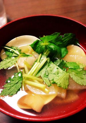 おめでたや〜はまぐりの潮汁-レシピのメイン写真