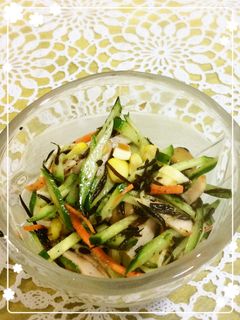 野菜嫌いな子に☆鉄分豊富なヒジキのサラダ-レシピのメイン写真