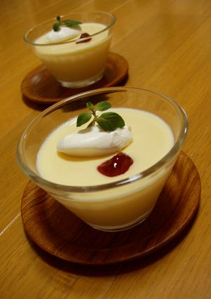 簡単*とろとろ♪チーズプリン-レシピのメイン写真