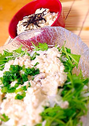 山芋パウダー使用☆きのこと崩し豆腐のあん-レシピのメイン写真
