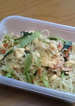 お弁当に☆彩り塩焼きそば☆-レシピのメイン写真