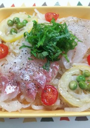 塩レモンと新玉葱で変身♪おもてなしマリネ-レシピのメイン写真