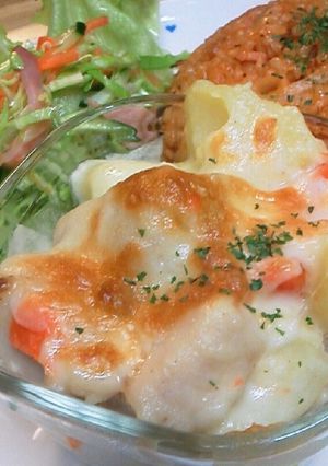 柔らか～チキン＆ポテトのミルクチーズ焼き-レシピのメイン写真
