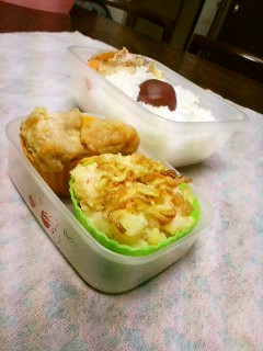 マルちゃん焼きそばでタラモサラダ-レシピのメイン写真