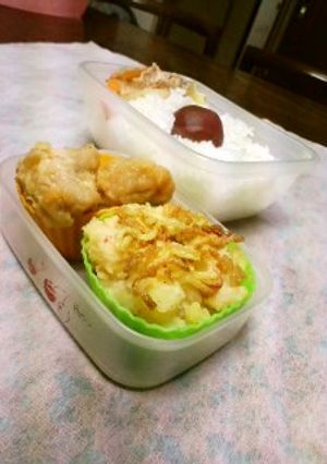 マルちゃん焼きそばでタラモサラダ-レシピのメイン写真