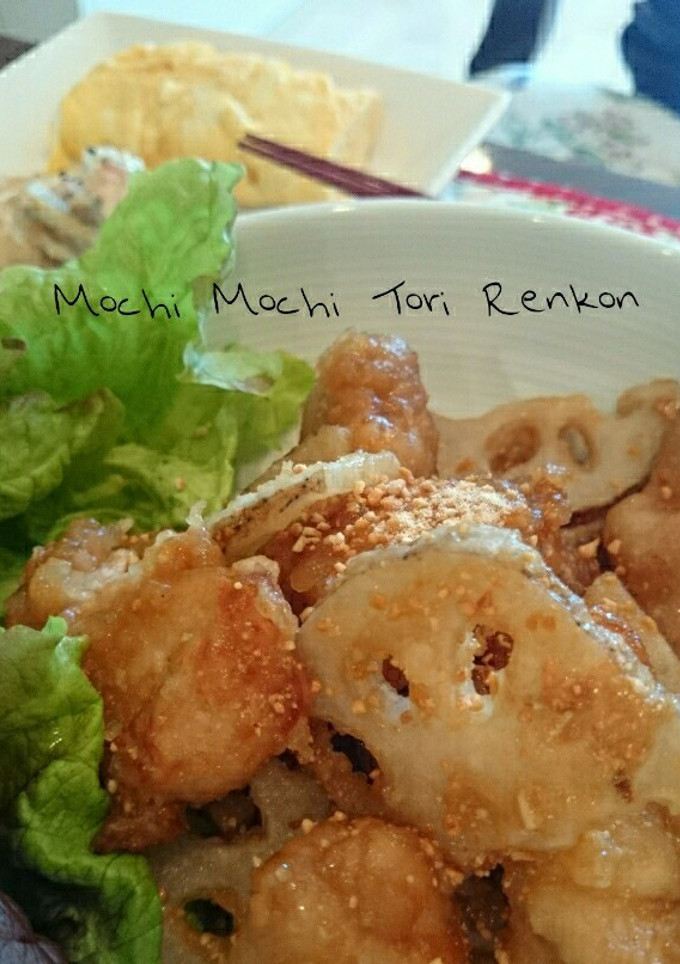 もっちり!!✾鶏もも肉と蓮根の甘タレ-レシピのメイン写真