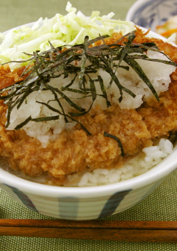 とんかつdeだし茶漬け！-レシピのメイン写真