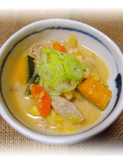 豚汁のごま味噌仕立て-レシピのメイン写真