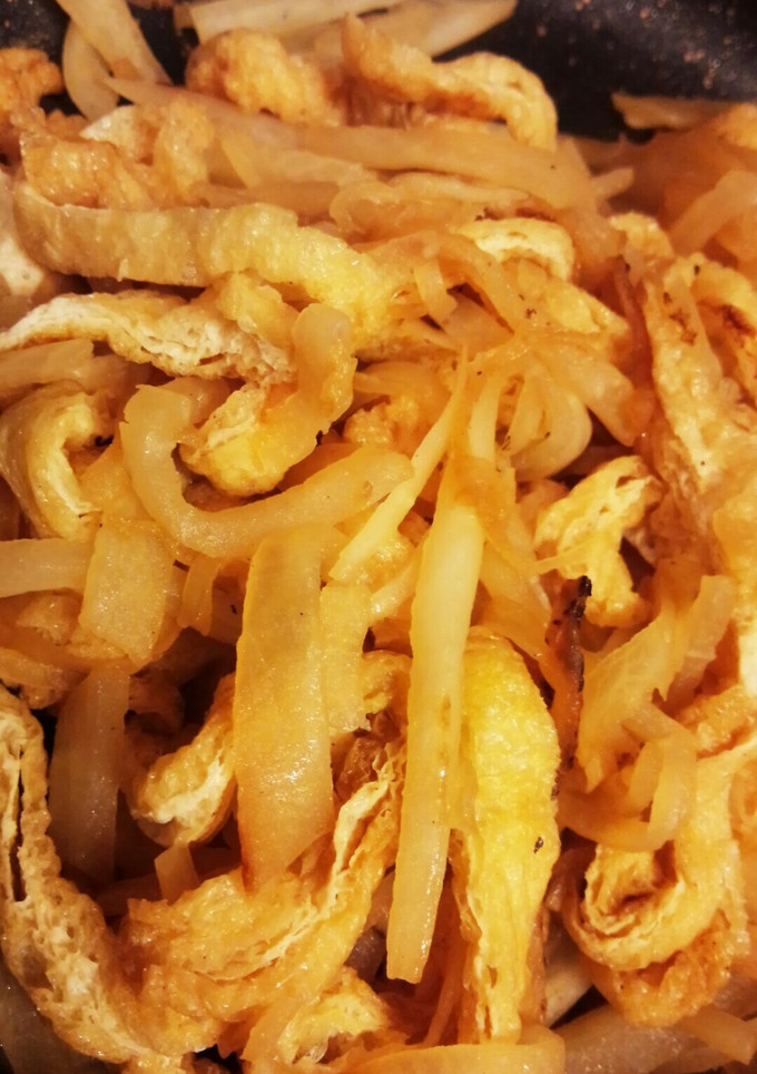 大根と油揚げのコンコン炒め-レシピのメイン写真
