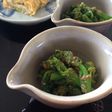 春を味わう*菜の花の白味噌ごま酢和え