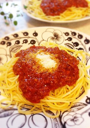 母直伝♡濃厚ミートソース-レシピのメイン写真