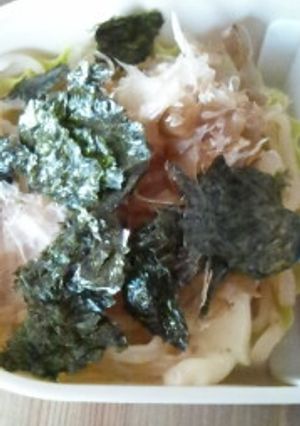 チーズおかかdeたらこ焼きそば弁当-レシピのメイン写真