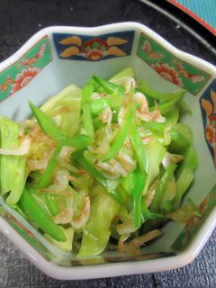 春キャベツと干えびの和え物-レシピのメイン写真