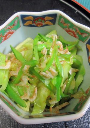 春キャベツと干えびの和え物-レシピのメイン写真