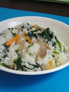 ポパイピラフ-レシピのメイン写真