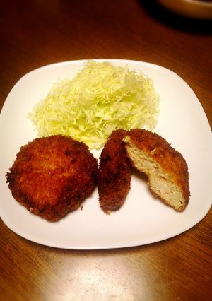 ヘルシーはんぺん入りめんちかつ-レシピのメイン写真