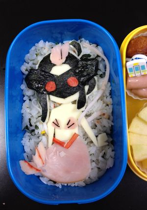 妖怪ウォッチ☆にんぎょ 怪☆キャラ弁-レシピのメイン写真