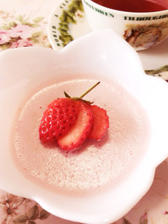 マシュマロで♪簡単いちごムース♡-レシピのメイン写真
