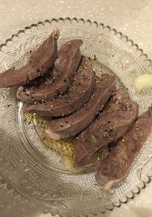 豚ハツの塩昆布〆-レシピのメイン写真