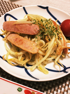 もやしときのこのカレーチーズ炒め-レシピのメイン写真