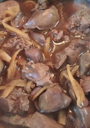 ☆簡単☆鶏レバーの甘辛生姜煮-レシピのメイン写真